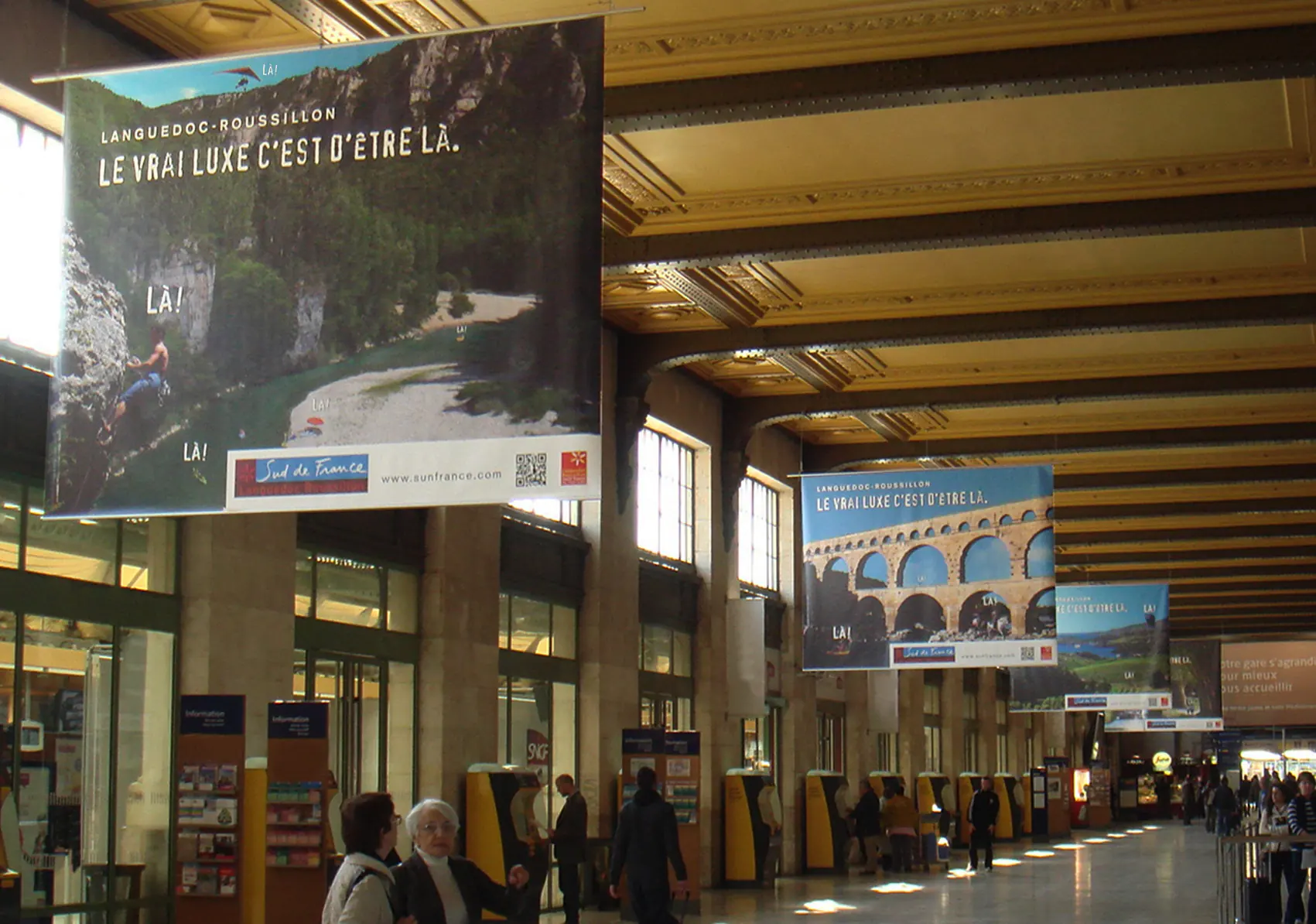 Affichage Gare de Lyon (Cliquer ici pour voir les films)